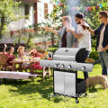 Propança Gas Grill 3 Burener com queimador lateral